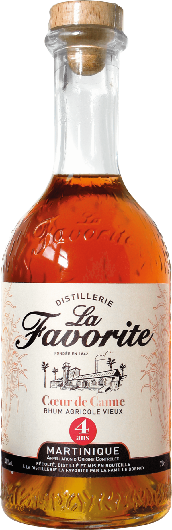 La Favorite Coeur de canne ambré 4 ans